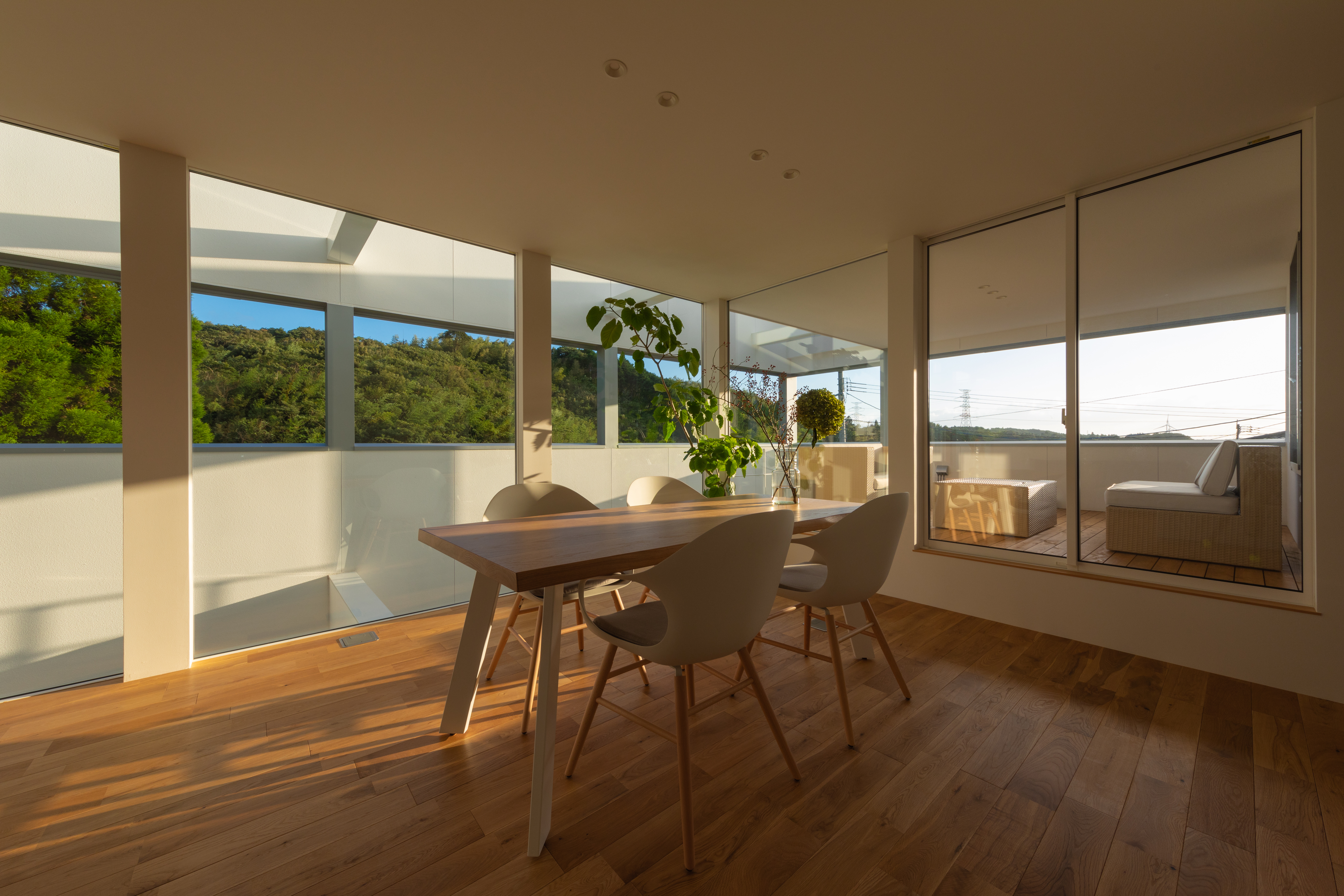 自然とつながる住まい